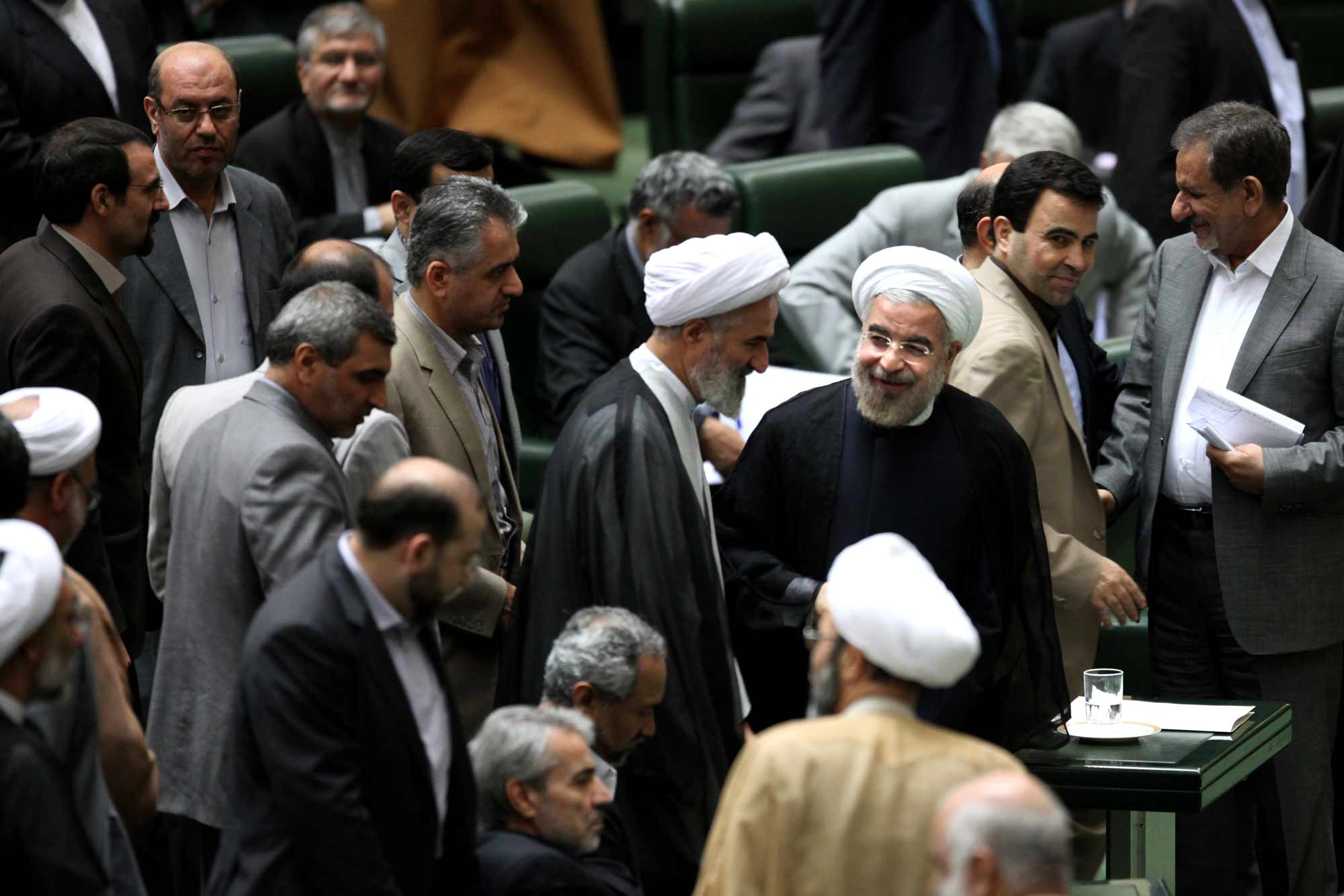 rouhani and cabinet